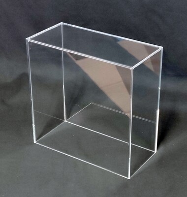 Teca - vetrinetta in plexiglass. Cm. 26,6 x 12,5 x H. 26,5