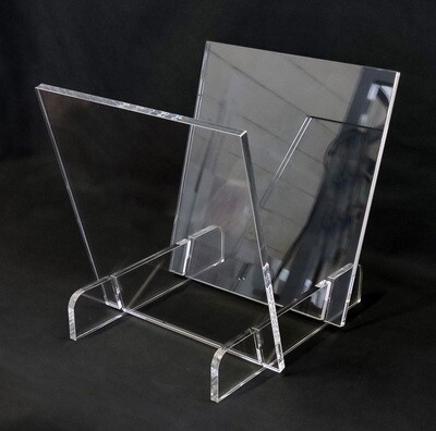 Portadischi In Plexiglass Per Vinili | Extralarge Trasparente | Made In Italy | Per 75 LP - Foto 13