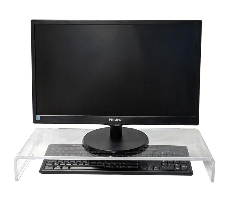 Supporto per Monitor in plexiglass Trasparente Design
