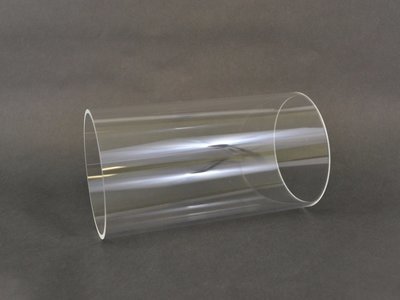 Tubo in plexiglass trasparente diametro cm. 15 x altezza 53 Tubo in plexiglass trasparente diametro cm. 15 x altezza 53