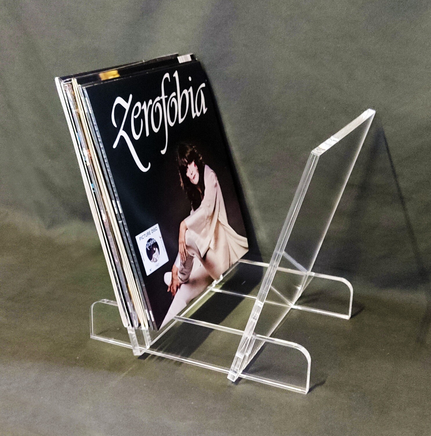 Portadischi vinili in plexiglass trasparente Portadischi vinili in plexiglass trasparente