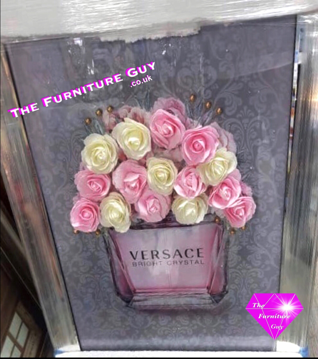 3D Art Perfume Flowers Picture