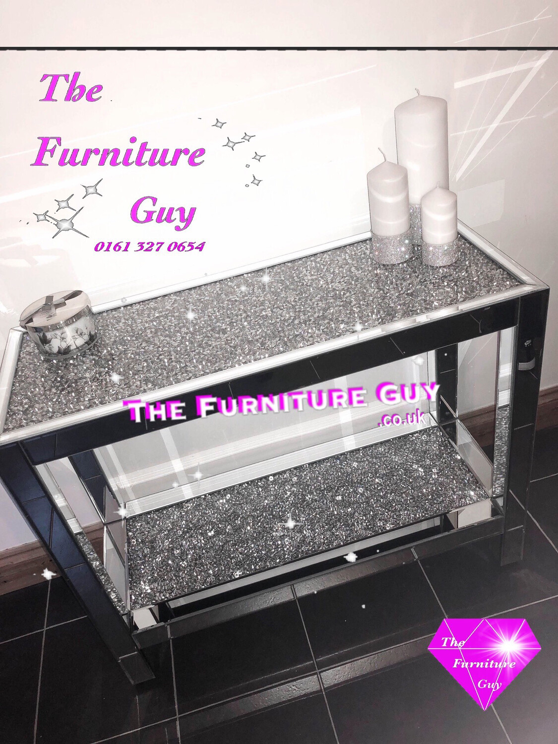 2 Tier Console Table
