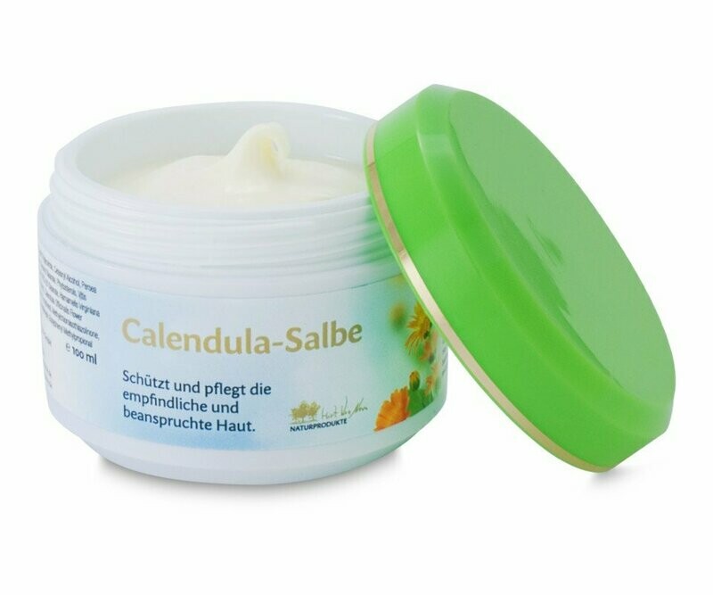 Ringelblumensalbe (Calendula-Salbe) für Gesicht und Hände Haut, 100 ml
