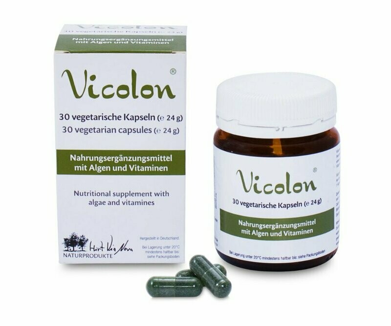 Vicolon Darmpflege mit Algen 30 Kapseln
Probiotikum Vicolon Darmpflege mit Algen 30 Kapseln
Probiotikum