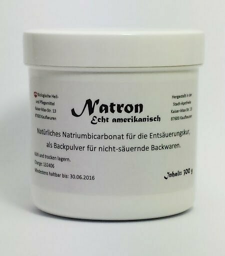 Echt Amerikanisches Naturnatron 300 g Echt Amerikanisches Naturnatron 300 g