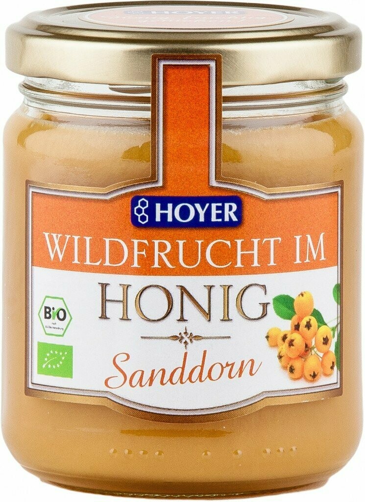 Delikatess-Honig mit Sanddornfrucht, 250 g -Glas