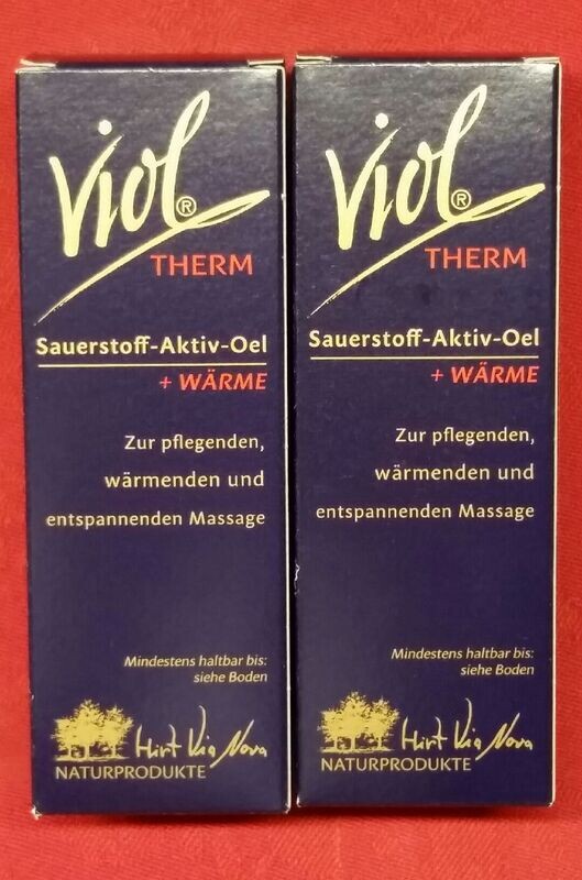 Viol Therm Sauerstoff-Wärme-Öl, Doppelpack, 2 x 100 ml Viol Therm Sauerstoff-Wärme-Öl, Doppelpack, 2 x 100 ml