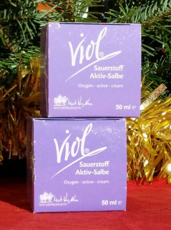 Viol Aktiv Salbe mit Sauerstoff-Komplex - Doppelpack, 2x 50 ml Viol Aktiv Salbe mit Sauerstoff-Komplex - Doppelpack, 2x 50 ml