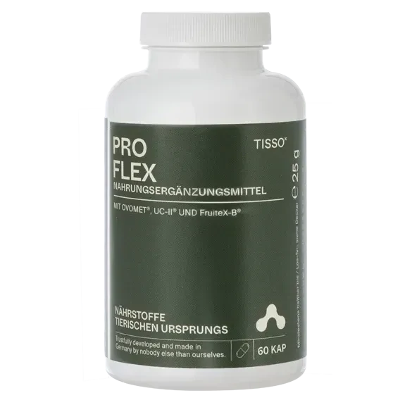 Pro Flex - neue Gelenkpflege von Innen, Monatspackung, 60 Kps. Pro Flex - neue Gelenkpflege von Innen, Monatspackung, 60 Kps.