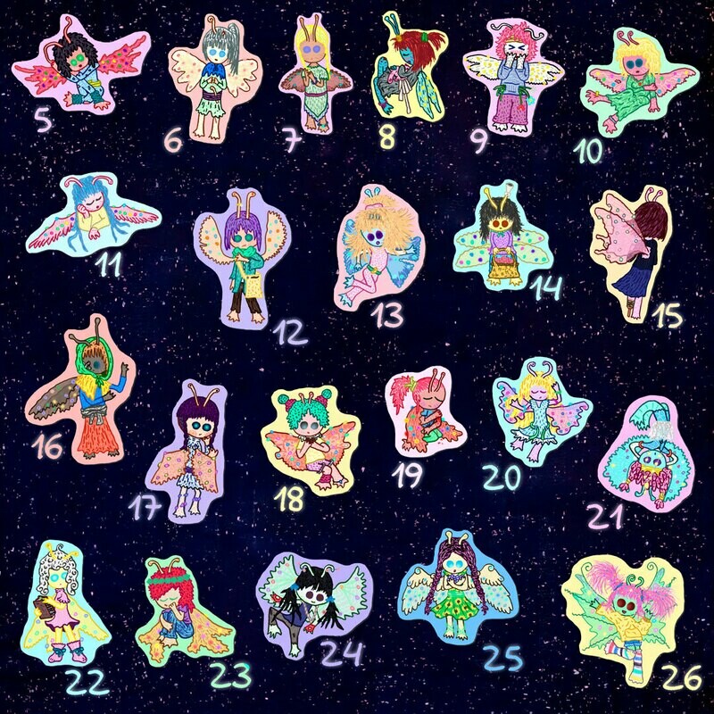 Pegatinas de hadas