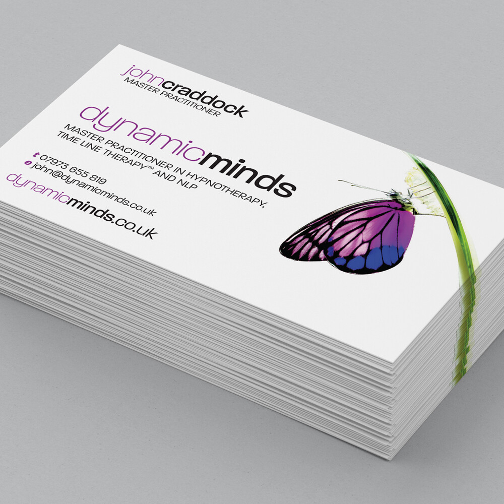 350gsm Uncoated Business Cards
