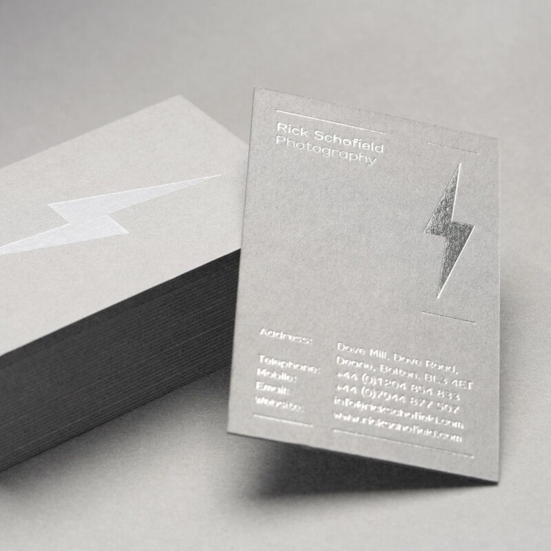 Foiled Business Cards