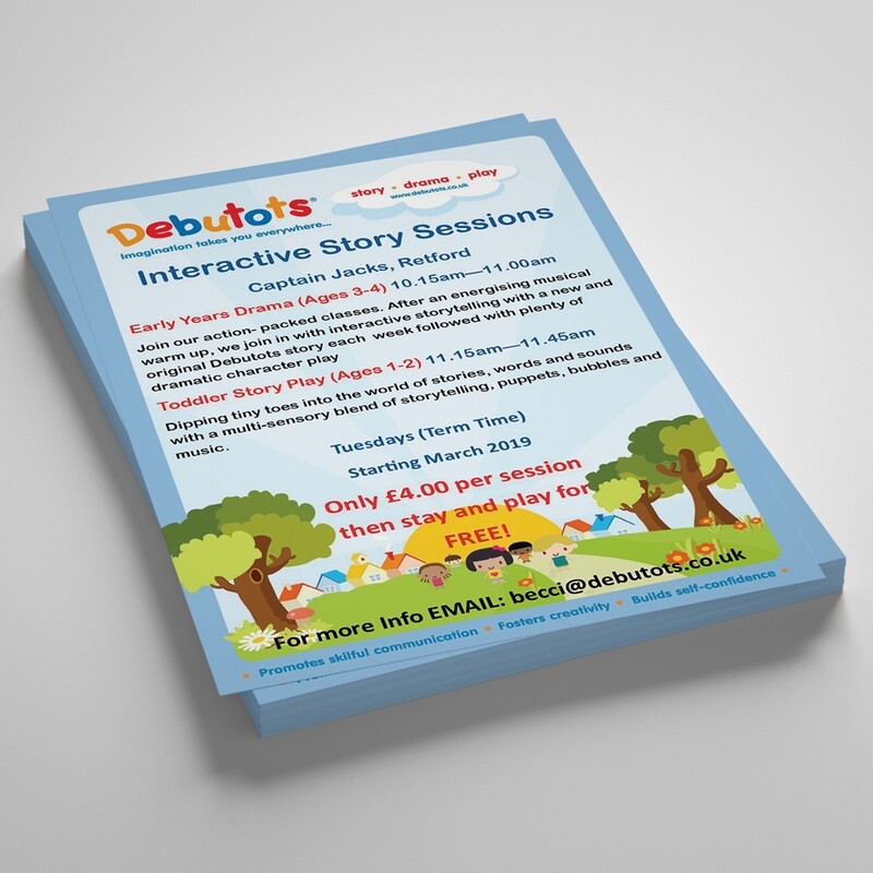 A6 160gsm Uncoated Flyers