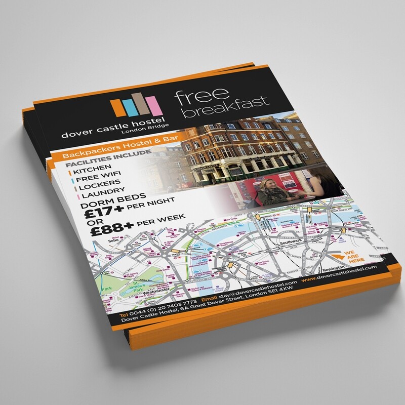 A4 120gsm Uncoated Flyers