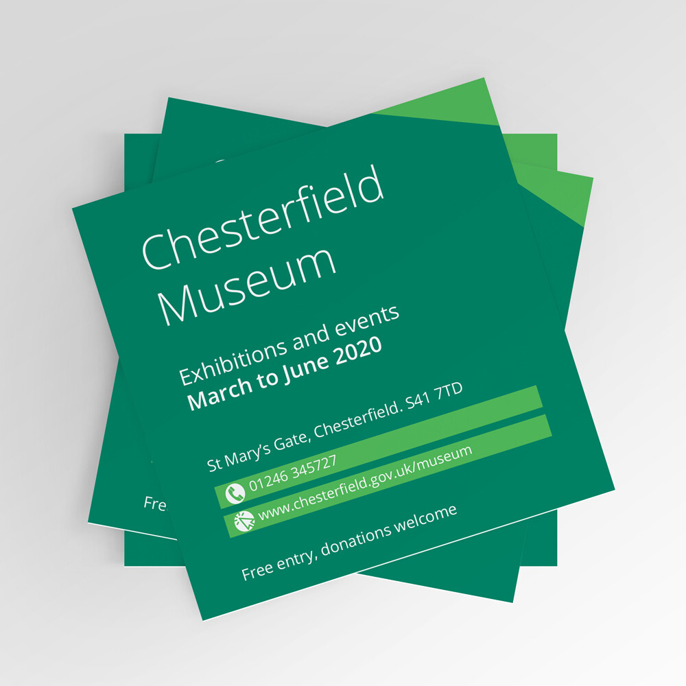 210x210mm 170gsm Silk Flyers