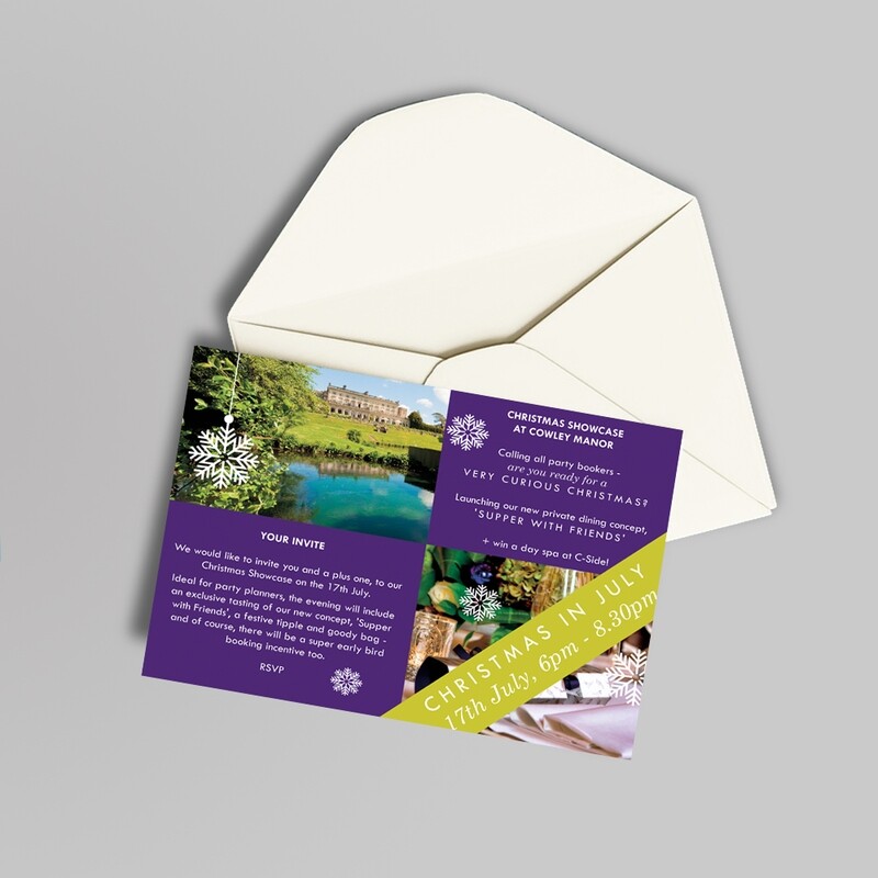 A6 350gsm Silk Invitations
