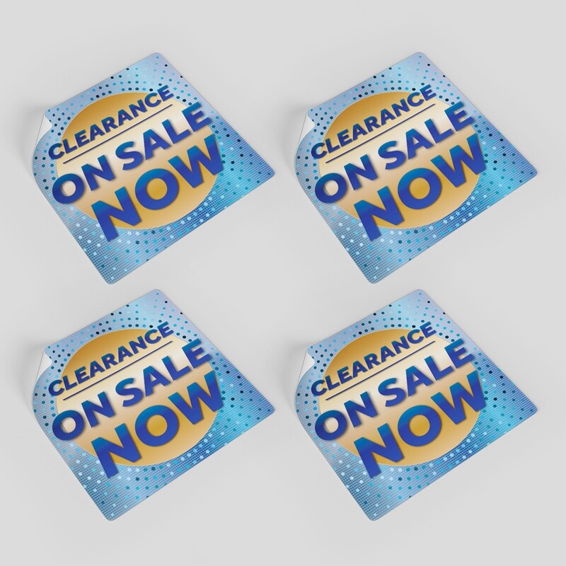 45x45mm Square Stickers