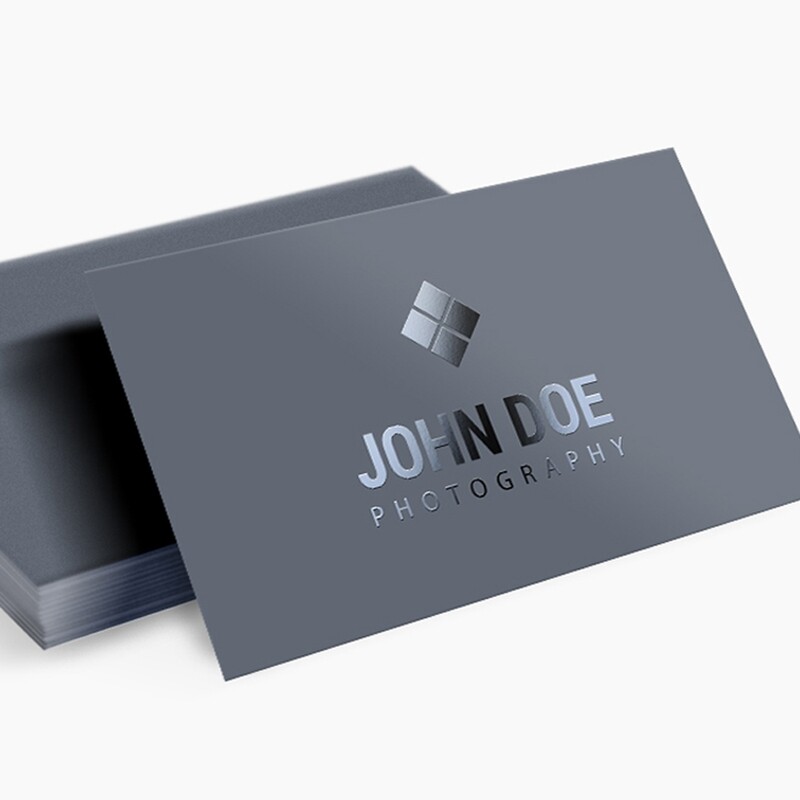 Embossed Business Cards