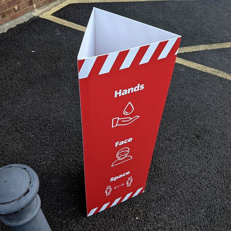 Triangular Bollard Covers