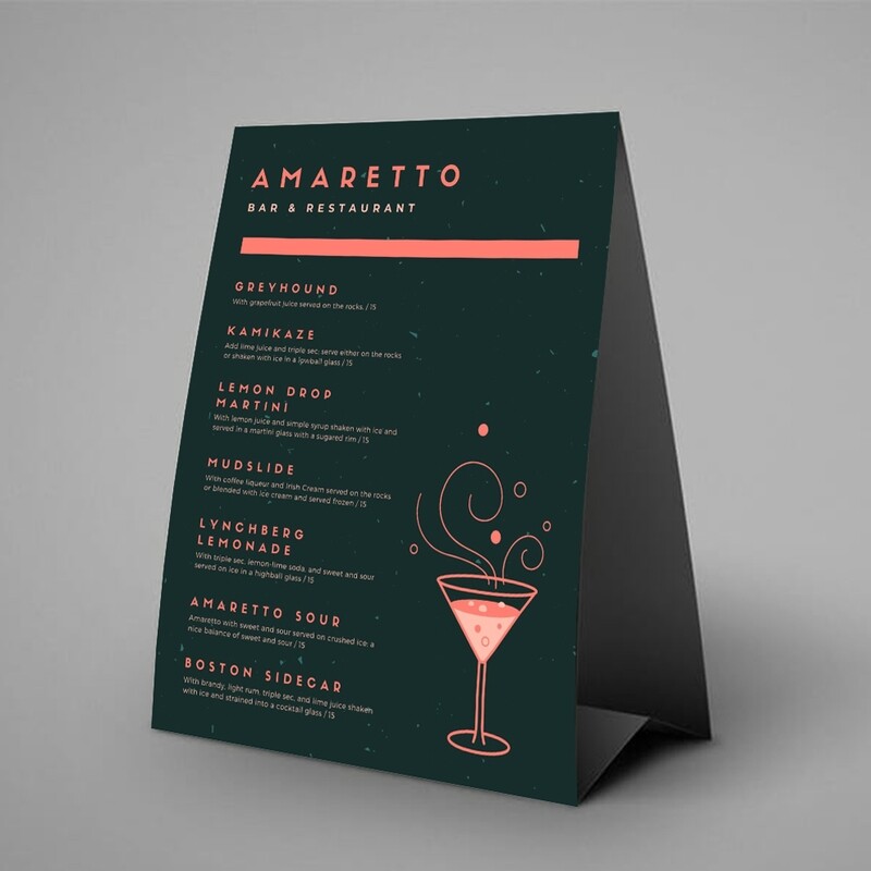 Budget Tent Cards