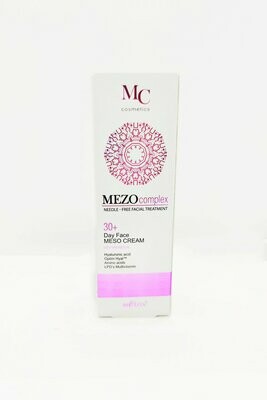 MezoComplex. Crema de Día Facial 30+. Hidratación Profunda, con Vitaminas A, C, E, F, 50 ml.