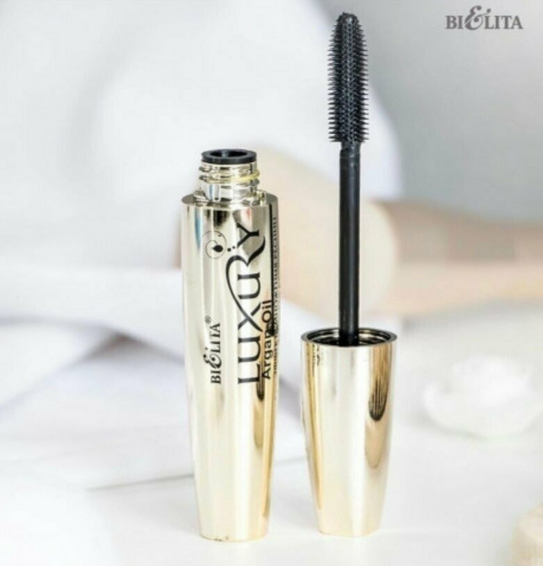 LUXURY.Mascara para Pestañas con Aceite de Argán. Multiplicación Pestañas, 12 g.