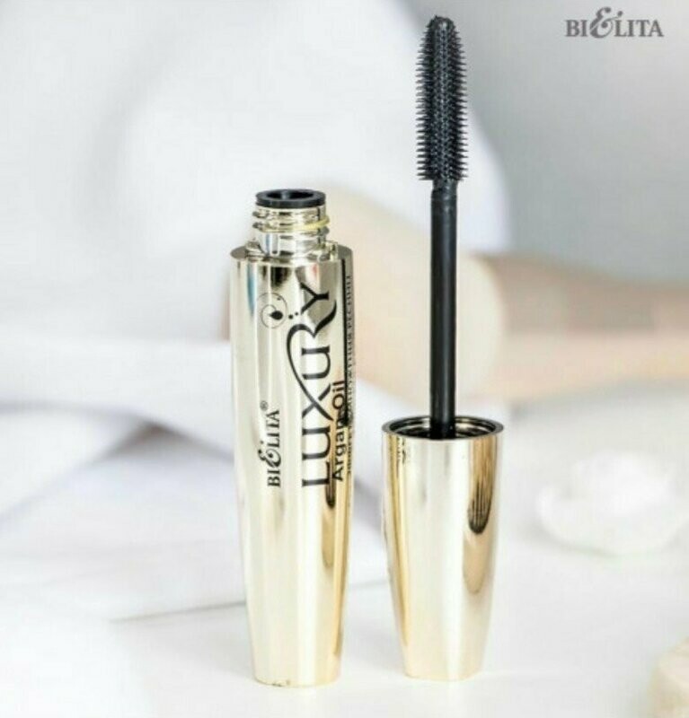 LUXURY.Mascara para Pestañas con Aceite de Argán. Multiplicación Pestañas, 12 g.