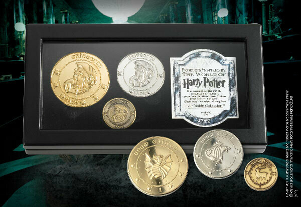 REPLICA MONEDAS GRINGOTTS NOBLE COLLECTION