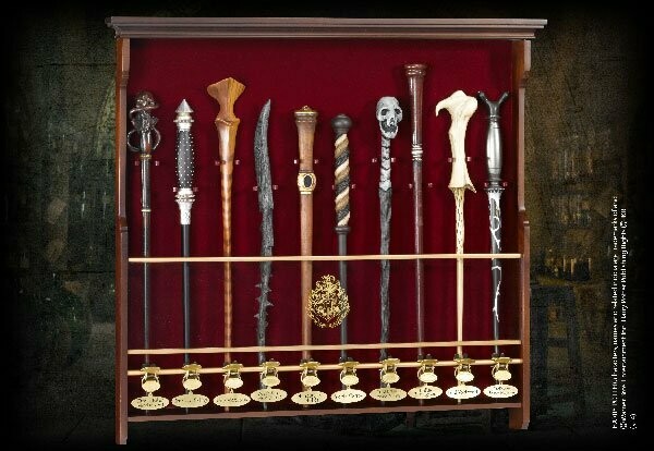 EXPOSITOR PARED PARA 10 VARITAS HARRY POTTER NOBLE COLLECTION
