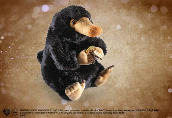 PELUCHE NIFFLER ANIMALES FANTASTICOS NOBLE COLLECTION