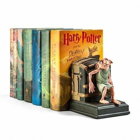 SUJETALIBRO DOBBY HARRY POTTER NOBLE COLLECTION