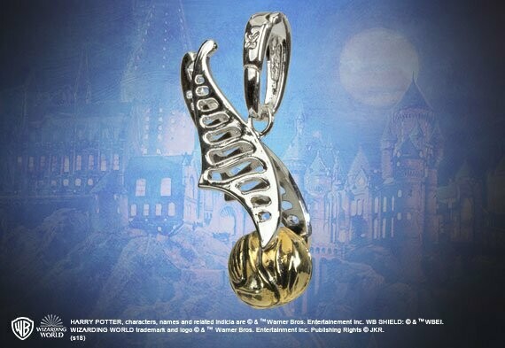 COLGANTE GOLDEN SNITCH LUMOS HARRY POTTER NOBLE COLLECTION