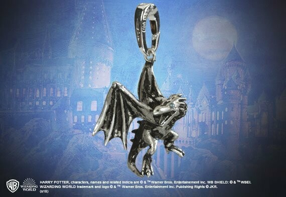 COLGANTE GRINGOTTS DRAGON LUMOS HARRY POTTER NOBLE COLLECTION