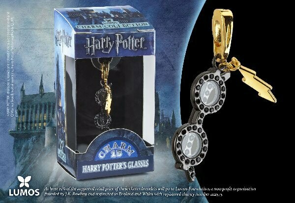 COLGANTE HARRY POTTER´S GLASSES  LUMOS  HARRY POTTER NOBLE COLLECTION