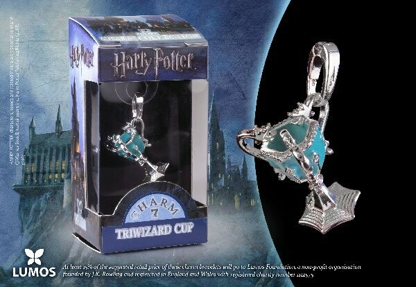 COLGANTE LA COPA DE LOS 3 MAGOS LUMOS HARRY POTTER NOBLE COLLECTION
