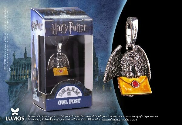 COLGANTE OWL POST LUMOS  HARRY POTTER NOBLE COLLECTION