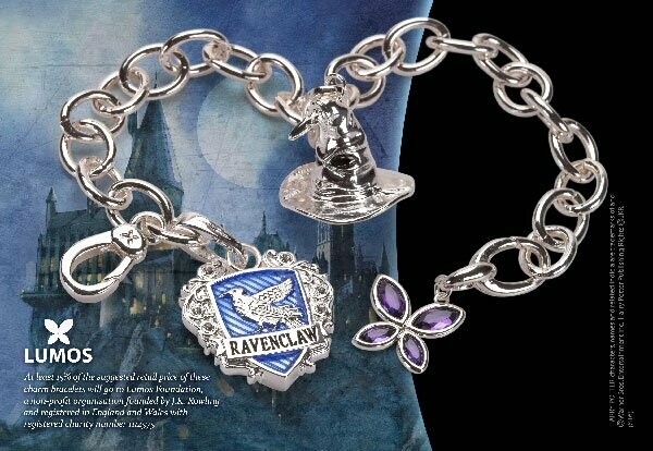 PULSERA RAVENCLAW LUMOS HARRY POTTER NOBLE COLLECTION