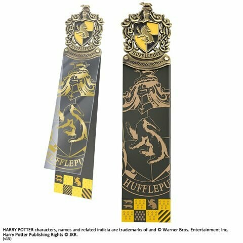 MARCAPAGINAS HUFFLEPUFF HARRY POTTER NOBLE COLLECTION