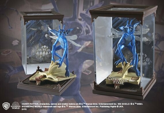 FIGURA DUENDE CORNUALLES CRIATURAS MAGICAS NOBLE COLLECTION