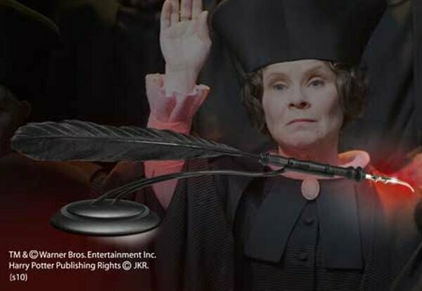 REPLICA PLUMA CASTIGO DOLORES UMBRIDGE HARRY POTTER NOBLE COLLECTION