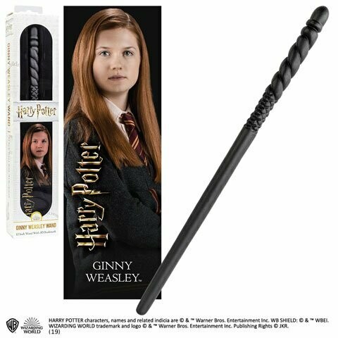 VARITA GINNY WEASLEY & MARCAPAGINAS HARRY POTTER NOBLE COLLECTION