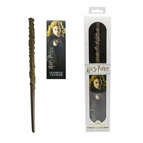 VARITA HERMIONE GRANGER & MARCAPAGINAS HARRY POTTER NOBLE COLLECTION