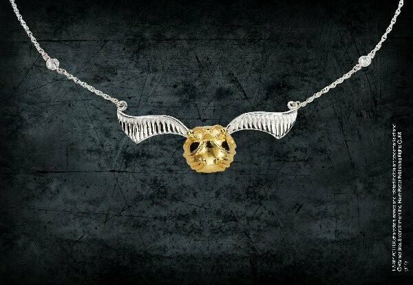 COLLAR SNITCH DORADA HARRY POTTER NOBLE COLLECTION