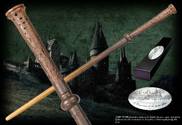 VARITA PROFESORA POMONA SPROUT C/PINZA HARRY POTTER NOBLE COLLECTION