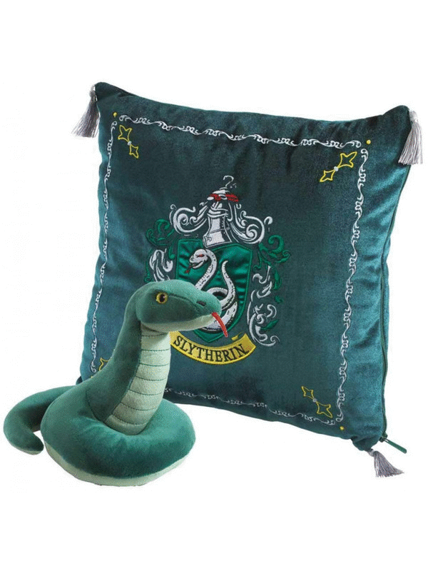 COJIN Y PELUCHE SLYTHERIN HARRY POTTER NOBLE COLLECTION