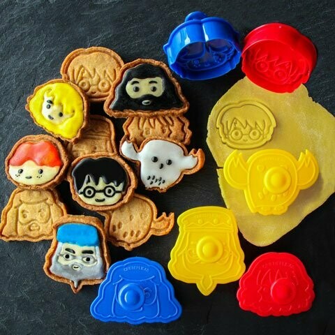 SET CORTADORES DE GALLETAS HARRY POTTER CINE REPLICAS