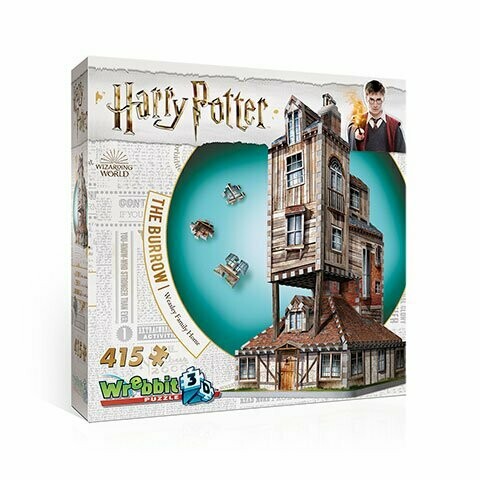 PUZZLE 3D THE BURROW WEASLEY HARRY POTTER