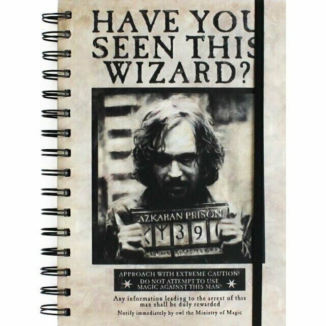 CUADERNO SIRIUS BLACK HARRY POTTER