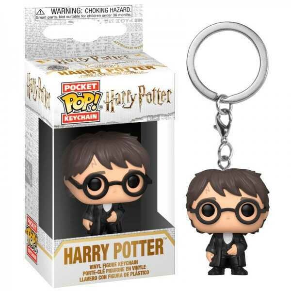 LLAVERO FIGURA HARRY POTTER YULE FUNKO POP